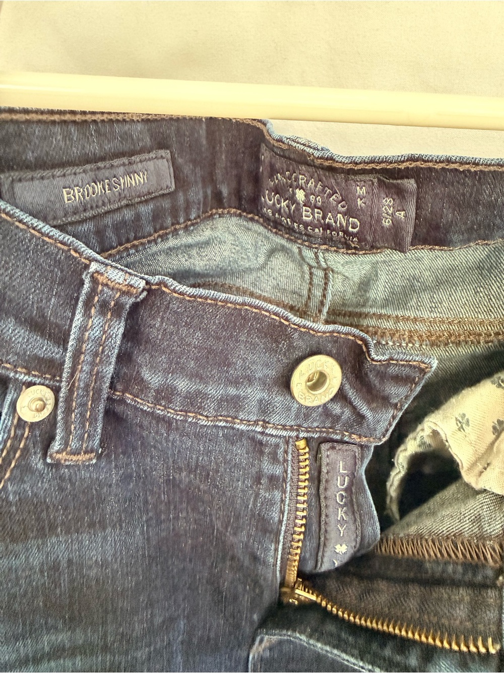 Lucky Brand Dark Indigo Slim Jeans - Picture 2 of 4